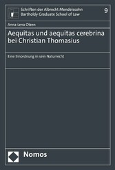 Aequitas und aequitas cerebrina bei Christian Thomasius