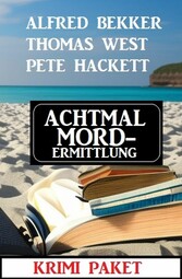 Achtmal Mordermittlung: Krimi Paket