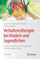 Verhaltenstherapie bei Kindern und Jugendlichen