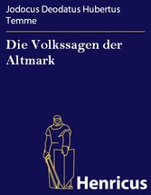 Die Volkssagen der Altmark