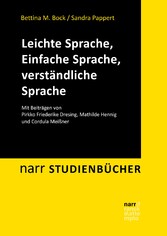 Leichte Sprache, Einfache Sprache, verständliche Sprache