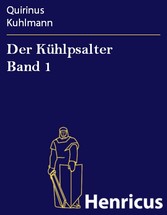 Der Kühlpsalter Band 1