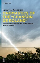 Onomastics of the 'Chanson de Roland'