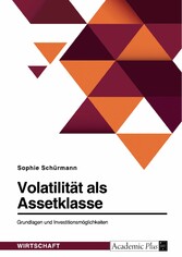 Volatilität als Assetklasse. Grundlagen und Investitionsmöglichkeiten