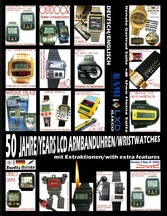 50 Jahre/Years LCD Armbanduhren/Wristwatches