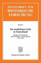 Ein sonderbares Licht in Teutschland.