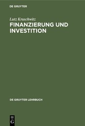 Finanzierung und Investition