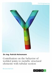 Contribution on the behavior of welded joints to metallic structural elements with tubular section