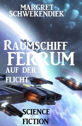 Raumschiff FERRUM auf der Flucht