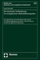 Die deutsche Tarifordnung im europäischen Mehrebenensystem