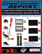 Compact Cassetten Report - Wie stelle ich den Tonkopf ein?