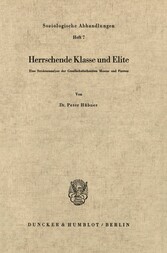 Herrschende Klasse und Elite.