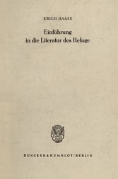 Einführung in die Literatur des Refuge.