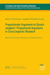 Propositionale Argumente im Sprachvergleich / Propositional Arguments in Cross-Linguistic Research