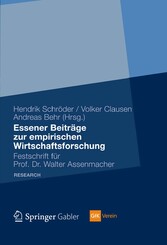 Essener Beiträge zur empirischen Wirtschaftsforschung