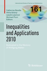 Inequalities and Applications 2010