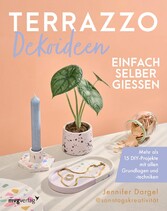 Terrazzo-Dekoideen einfach selber gießen