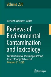 Reviews of Environmental Contamination and Toxicology