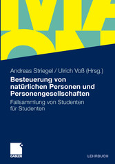 Besteuerung von natürlichen Personen und Personengesellschaften