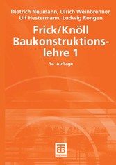 Frick/Knöll Baukonstruktionslehre 1