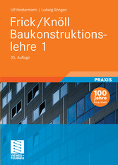 Frick/Knöll Baukonstruktionslehre 1