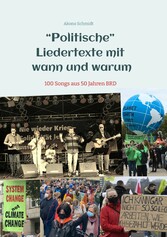 'Politische' Liedertexte mit wann und warum / Eine Sammlung von Peter, Paul + Barmbek, Radio Barmbek, Don Mastes und die Saubermänner, Oma Körner Band.