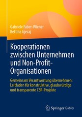 Kooperationen zwischen Unternehmen und Non-Profit-Organisationen