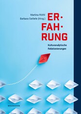 Erfahrung - Kulturanalytische Relationierungen