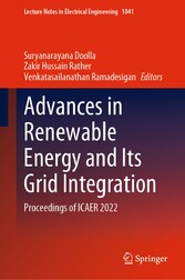 Advances in Renewable Energy and Its Grid Integration