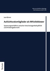 Aufsichtsratsmitglieder als Whistleblower