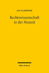 Rechtswissenschaft in der Neuzeit