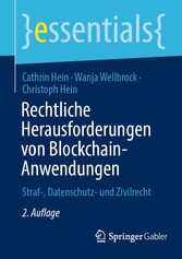 Rechtliche Herausforderungen von Blockchain-Anwendungen