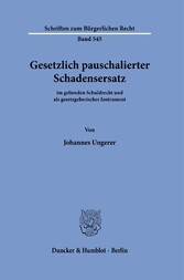 Gesetzlich pauschalierter Schadensersatz