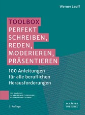 Toolbox: Perfekt schreiben, reden, moderieren, präsentieren?