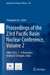 Proceedings of the 23rd Pacific Basin Nuclear Conference, Volume 2