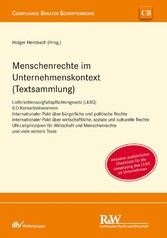 Menschenrechte im Unternehmenskontext (Textsammlung)