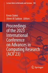 Proceedings of the 2023 International Conference on Advances in Computing Research (ACR'23)