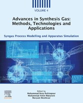 Advances in Synthesis Gas: Methods, Technologies and Applications