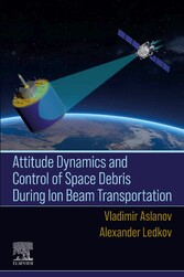 Attitude Dynamics and Control of Space Debris During Ion Beam Transportation