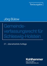 Gemeindeverfassungsrecht für Schleswig-Holstein