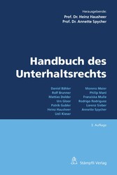 Handbuch des Unterhaltsrechts