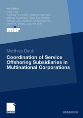 Coordination of Service Offshoring Subsidiaries in Multinational Corporations