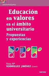 Educación en valores en el ámbito universitario