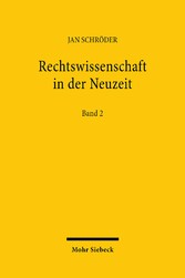 Rechtswissenschaft in der Neuzeit