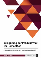 Steigerung der Produktivität im Homeoffice. Wie können Unternehmen ihre Mitarbeiter unterstützen?