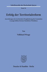 Erfolg der Territorialreform.