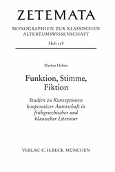 Funktion, Stimme, Fiktion