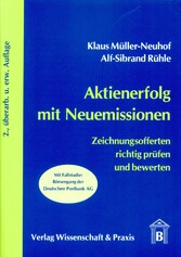 Aktienerfolg mit Neuemissionen.