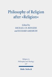 Philosophy of Religion after 'Religion'