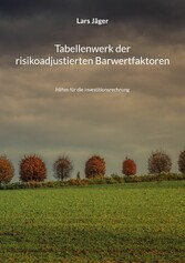 Tabellenwerk der risikoadjustierten Barwertfaktoren